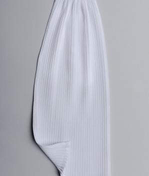 Rabat polyester plissé fin