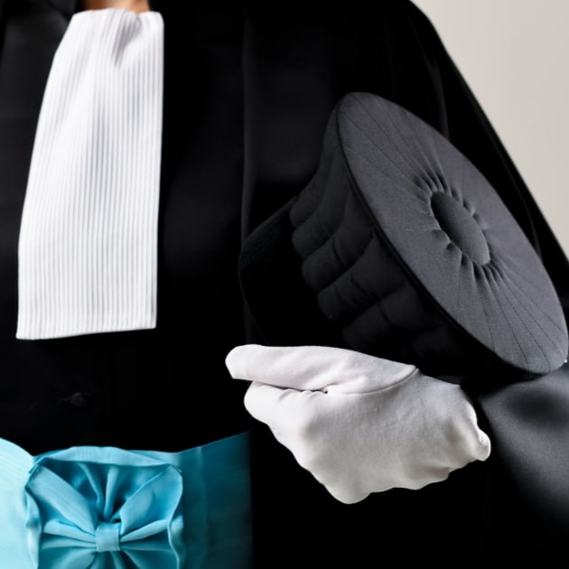 Robe de Directeur des Services de Greffe Judiciaires personnalisable